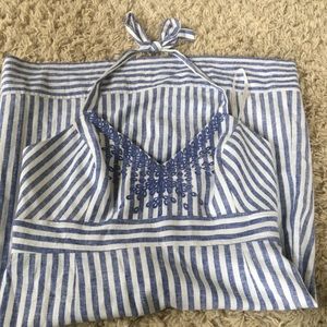 vineyard vines striped dress